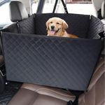 Anarjy Dog Seat Covers Premium Extra Padded 60/40 Split | Car Seat Cover for Pets | Waterproof Scratch Proof & Nonslip Backing | Durable Car Seat Cover for MUV