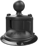 RAM MOUNTS Twist-Lock Composite Suction Cup Base with Ball RAP-B-224-1U with B Size 1" Ball