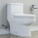 HOROW One Piece Elongated Toilet, H