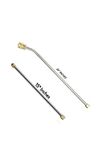 VELVON Pressure Washer Spray Wand/Extension 30 Degree Bend Rod, 20", 5000 PSI with QC Adapter with 15" inch Straight Rod