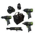 Sealey SV108 Series 4 x 10.8V Cordless Combo Kit - 2 Batteries - CP108VCOMBO2