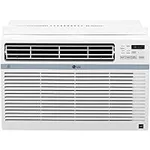 LG 8,000 BTU Smart Window Air Conditioner, 350 Sq. Ft, Smartphone and Voice Control Works ThinQ, Amazon Alexa and Hey Google, 3 Cool & Fan Speeds, 115V, White