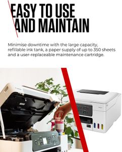 Canon MAXIFY GX3050 MegaTank Wireless Printer – High-Yield Ink
