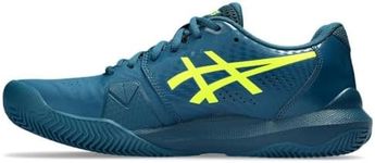 ASICS Challenger 14 Man Tennis Shoes Blue Yellow
