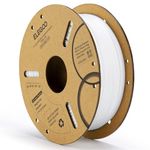 ELEGOO PLA Filament 1.75mm White 1KG - 3D Printer Dimensional Accuracy +/- 0.02mm, 1kg Cardboard Spool (2.2lbs) - Fits Most FDM 3D Printers