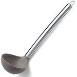 Berglander Ladle, Non-stick Silicone Kitchen Ladle, Soup Ladle, Cooking Ladle Soup Spoon For Cooking, Dishwasher Safe, Easy to Clean