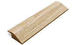 Solid Oak R Section 15mm Ramp Threshold Door Strip Trim 900mm Pre Finished