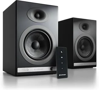 Audioengine HD5 150W Premium Bluetooth Bookshelf Speakers for Home Theaters and Studios