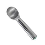 Zeroll 1016 Original Ice Cream Easy Scoop with Unique Liquid Filled Heat Conductive Handle Simple One Piece Aluminum Design Easy Release 32 Scoops per Gallon Made in USA, 2.5-ounce, Silver