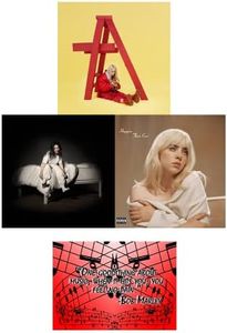 Billie Eilish Complete CD Studio Album Collection with Art Card