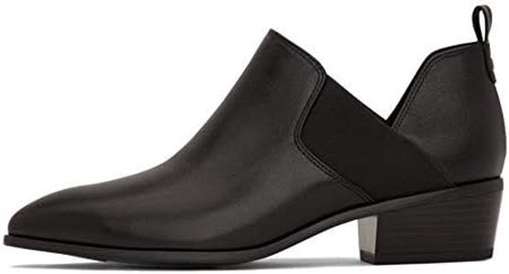 Matt & Nat Women's Vegan Black Bookmark and Share Kendra Twin Gore Short Bootie (37 (6 US))