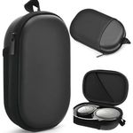 Honbobo Carrying Case Bag for Bose QC45 QC35II QC35 QC25 QC15/Bose QuietComfort Headphones Hard Case Carry Case Travel Case Storage Bag