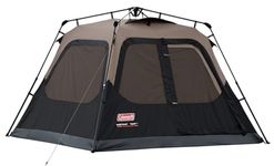 Coleman 4-Person Cabin Tent with Instant Setup | Cabin Tent for Camping Sets Up in 60 Seconds