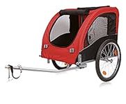 TRIXIE Pet Bike Trailer, Dog Bicycle Trailer, Foldable, Easy to Assemble