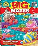 School Zone Big Workbook-Mazes & Mo