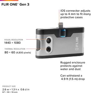 Flir One Thermal Camera for iOS – Portable Infrared Imaging