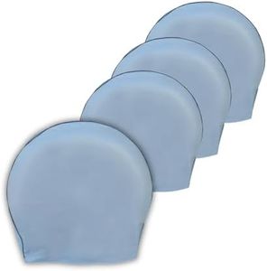 Formosa Covers Deluxe Wheel Cover Fit 36.5-41 inches - RV Tire Covers Set of 4 Waterproof & Weatherproof - Premium Protection for Travel Trailers Toy Haulers Truck Van SUV - Vinyl