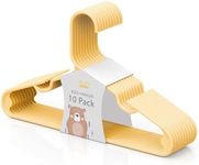 Mr. Pen- Kids Plastic Hangers, 10 Pack, Yellow Baby Hanger, Childrens Hangers for Clothes, Baby Hangers for Closet, Kids Hangers, Baby Clothes Hangers, Toddler Hangers, Kid Hangers, Hangers for Kids