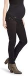 Rumor Has It Maternity Over The Belly Skinny Jeans Pants (X-Large, Black)