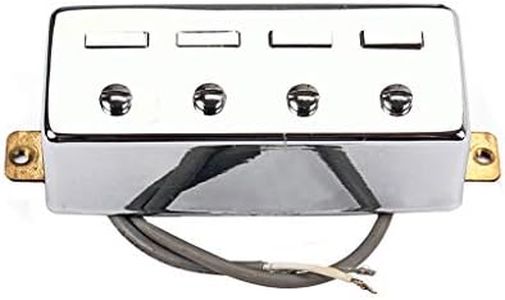 Alnicov Guitar Pickup，Guitar Humbucker Pickups，For 4 String Bass Guitar Parts，Silver