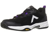 Tyrol Men's Velocity V Pickleball Shoe (White/Green), Black/Purple, 10