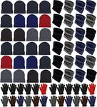 72x Winter Gloves, Beanies, Neck Wa