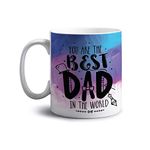 Crazyify You're The Best Hero in The World Printed Fathers Day White Mug (330 ML) | Gift Set for Fathers Day | Mug/Cup Gift for Dad/Daddy/Father