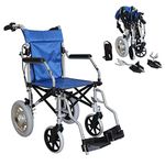 The Elite Care PowerCruise wheelchair powerpack combo - carer controlled, lightweight and folding