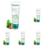 Himalaya Moisturizing Cucumber and Almond Peel-off Mask Cleansing Face Mask | Moisturizing Mask -75ml (Pack of 5)