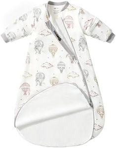 usbettas Baby Sleep Sack 1.0TOG Detachable Long Sleeves Wearable Blankets