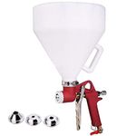 Air-ga Texture Hopper Spray Gun B002 with 10 Meter Compressor Pipe