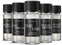 Scentiment Hotel Diffuser Oil Discovery Kit | Inspired by Elite Five Star & Luxury Hotel Scents | Aromatherapy Oils with Notes of Cardamom, Tuscan Leather, and Sandalwood (20ml, Top 5 Scents)