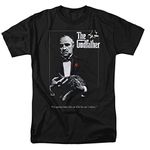 Godfather Poster T Shirt & Stickers (XXXXXX-Large) Black