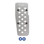 Razo RP124A Super Grip Silver Foot Rest Pedal