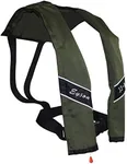 Eyson Slim Inflatable Life Jacket Life Vest Automatic (Olive)