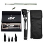 Fiber Optic Mini Otoscope Ear Healthy Tool for Home use with Extra Replaceable LED Light