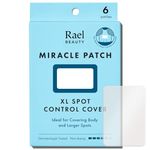 Rael Miracle XL Spot Control Cover - Hydrocolloid Patches, Face and Body Patch (6 Count)