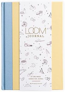 Promptly Journals, Our Connection Journal: An Exploration for Two Siblings (Banana, Yellow, Linen/Leatherette) | Kids Journal | Journal for Brothers and Sisters | Sibling Relationship Book