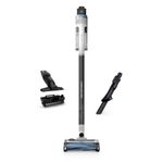 Shark IZ562H, Pro Cordless Vacuum with Clean Sense IQ and Odor Neutralizer, PowerFins Plus Brushroll, Includes Duster Crevice Pet Multi Tool, Up To 40 Minute Runtime, Light Blue, Without MultiFLEX