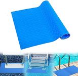 Swimming Pool Ladder Mat-16"x36" Protective Pool Ladder Pad Step Mat with Non-Slip Texture for Above Ground Pools Liner and Stairs (Willow)