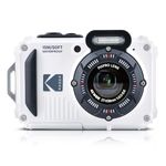 KODAK Pixpro WPZ2 - Compact Digital Camera 16M Pixels, Waterproof to 15m, Shockproof, Video 720p, LCD Screen 2.7 - Li-ion Battery, White