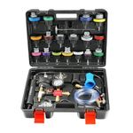 BILITOOLS Radiator Coolant Pressure Tester & Vacuum Refill Kit, 28-Piece Universal Cooling System Radiator Leak Tester & Refiller