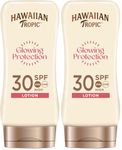 Hawaiian Tropic Satin Protection Sun Lotion SPF 30 with Mango and Shea Butter 180ml (Pack of 2)