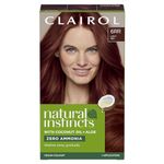 Clairol Natural Instincts Semi-Permanent No Ammonia Hair Dye, 6RR Light Red