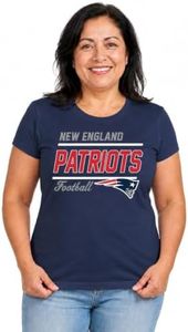 Patriots Women's NFL Gameday T-Shirt - Navy, X-Large