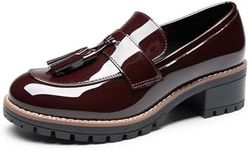 DREAM PAIRS Womens Loafers, Slip On