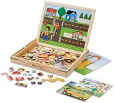 Melissa & Doug Wooden Magnetic Matc