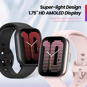 Amazfit Active 42mm Smart Watch – GPS, Bluetooth Calling, 14-Day Battery, AMOLED, Alexa