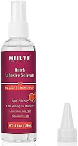 MIILYE Lace Glue Remover/Tape in Extension Remover Spray 4OZ/120ml, Tape in Remover Wig Glue Remover Fast Removes Double Sided Hair Extensions Tape Adhesive| Gentle on Skin| No Greasy| Easy to Clean