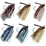 SILANON Bass Football Jigs Set-6pcs